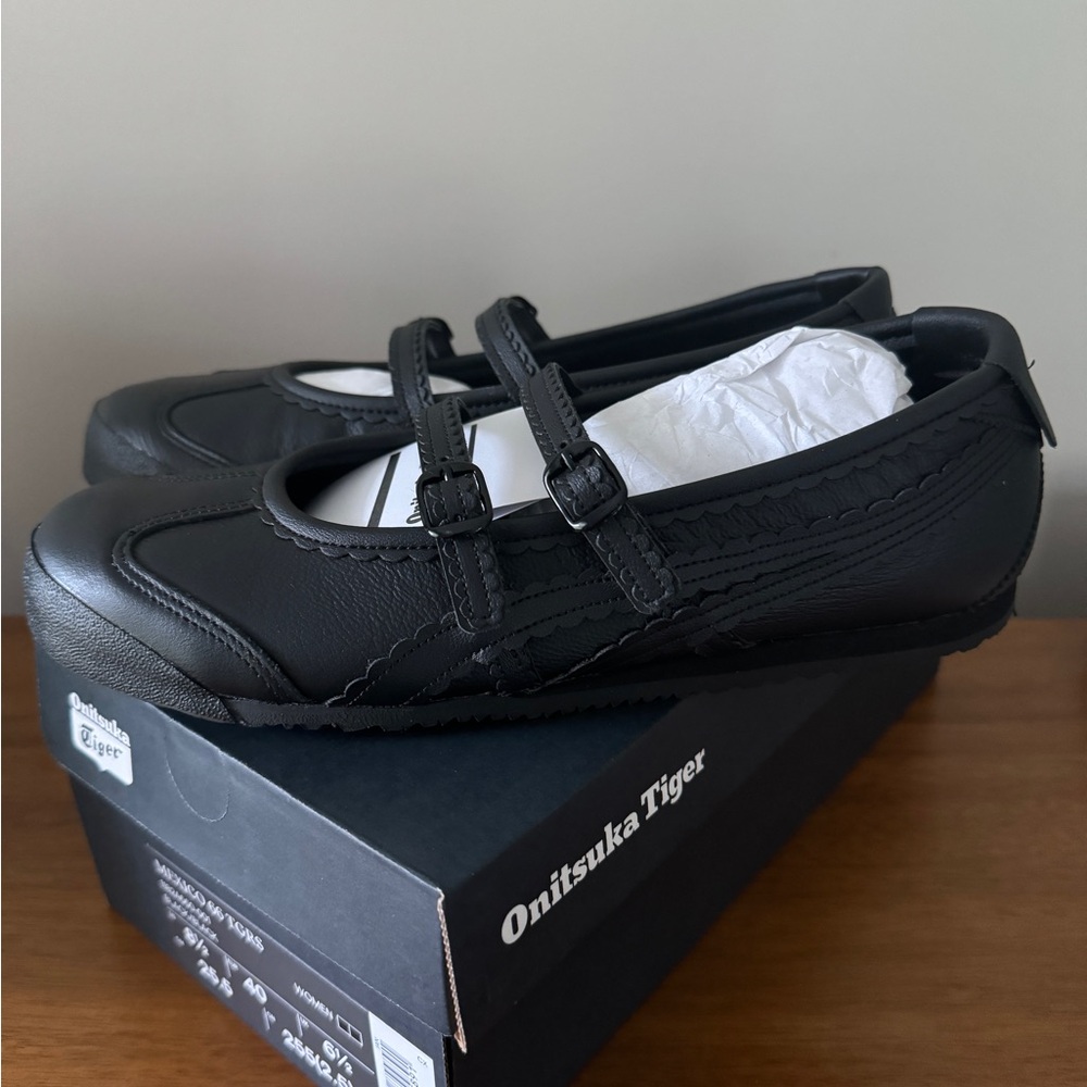 Onitsuka Tiger WMNS Mexico 66 Tgrs Black Women's Size 40